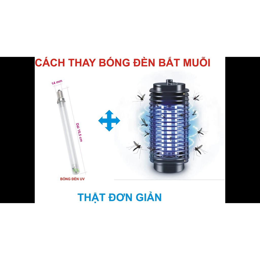 Bóng đèn bắt muỗi LM-3B Hando cao cấp