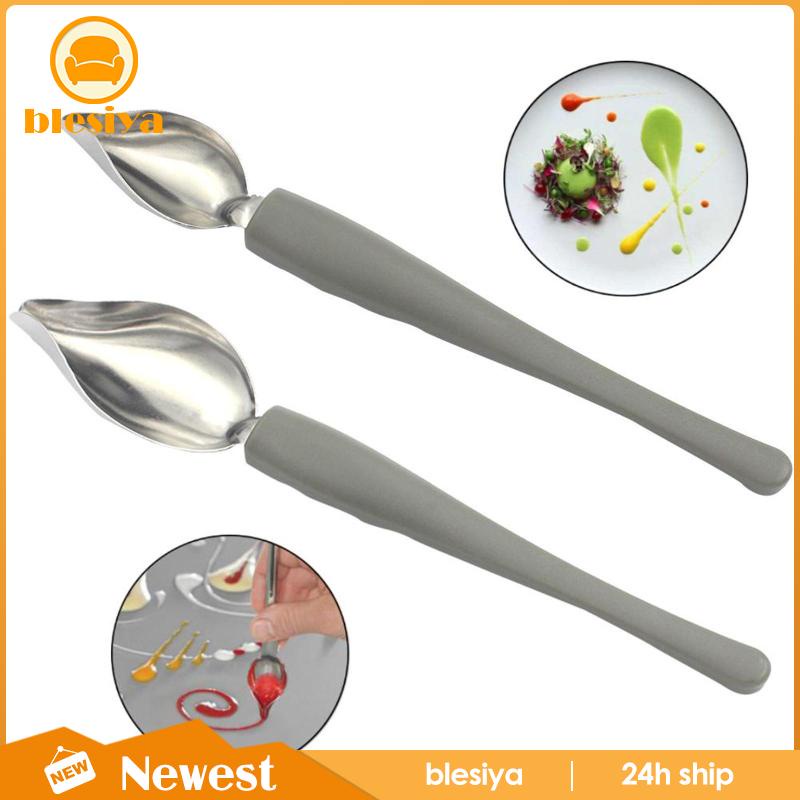 [Blesiya] Đĩa Đựng Nước Sốt / Cà Phê Vẽ Tranh Nghệ Thuật Cỡ Nhỏ