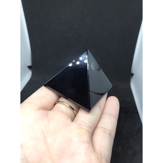 Kim tự tháp Obsidian để bàn phong thuỷ