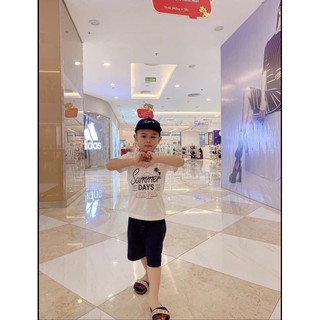 Set bộ kèm nón Summer cho bé trai