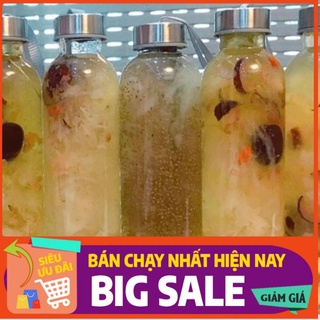 Chai Nước Thủy Tinh Có Dây Xách 500ml, 300ml