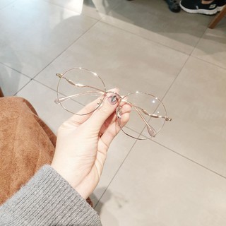 Kính Cận Gọng Kim Loại Mắt Tròn Nobita G STORE Kính Cận Mắt Tròn Hàn Quốc  10004