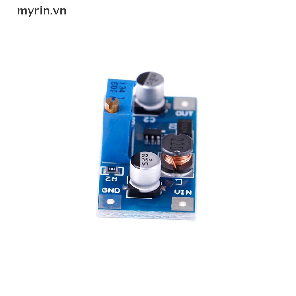 Bảng Mạch Tăng Áp Nguồn Điện 2A DC-DC Từ 2V-24V Sang 3v 5v 6v 9v 12v 19v