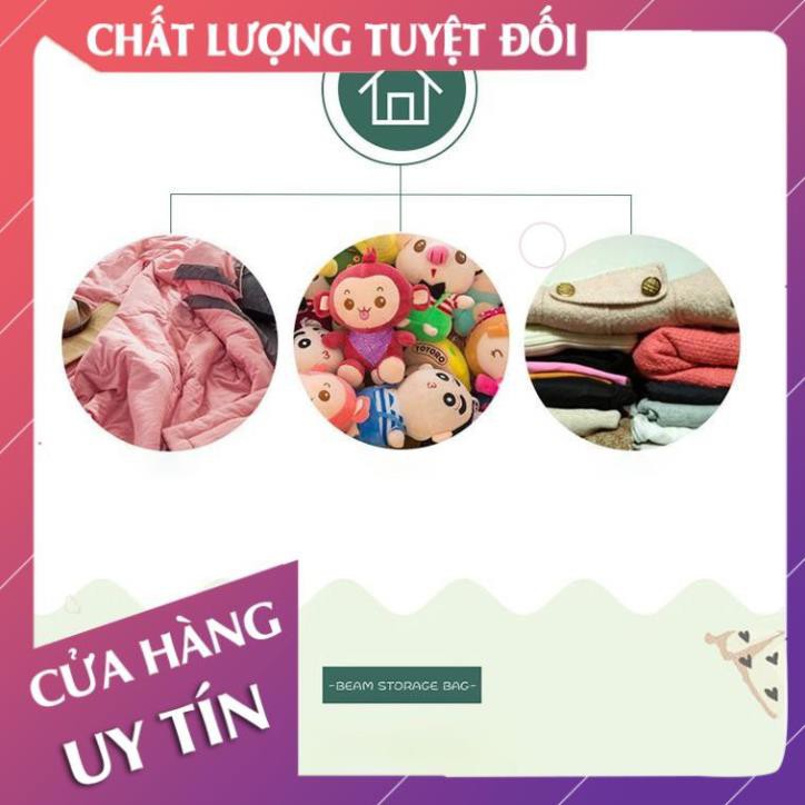 [FreeShip - Hàng loại đẹp] Túi đựng chăn màn, túi ni lông đựng quần áo dây rút chống nước xuất Nhật  - Lan Chi Mart