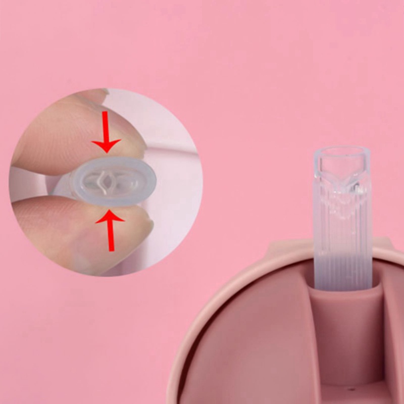 Bình Uống Nước Có Ống Hút Và Tay Cầm Cho Bé Mẫu Giáo 250/350ML