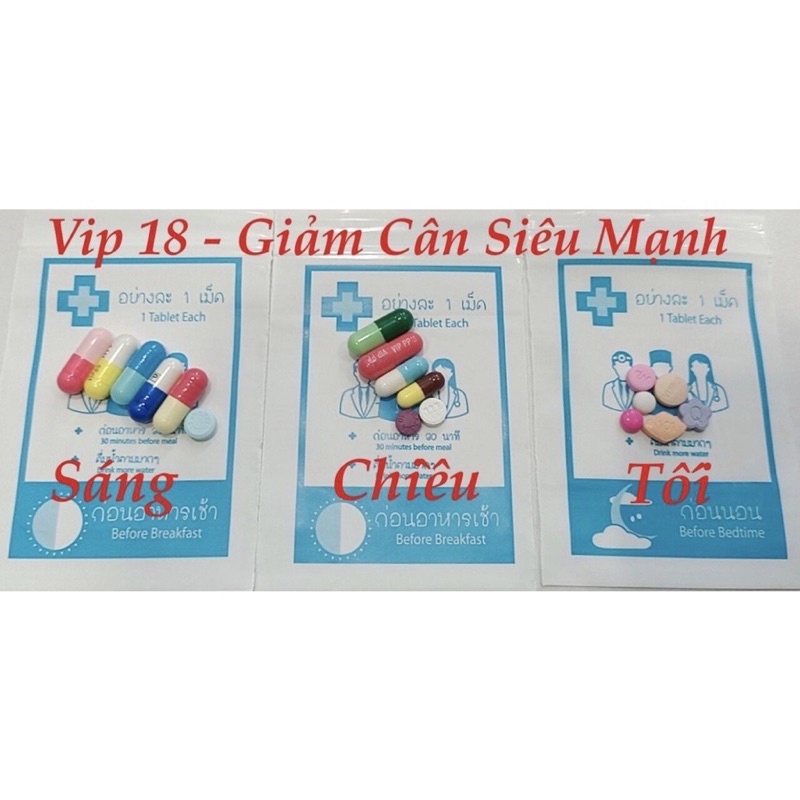 VIP 18 YANHEE giảm cân an toàn hiệu quả