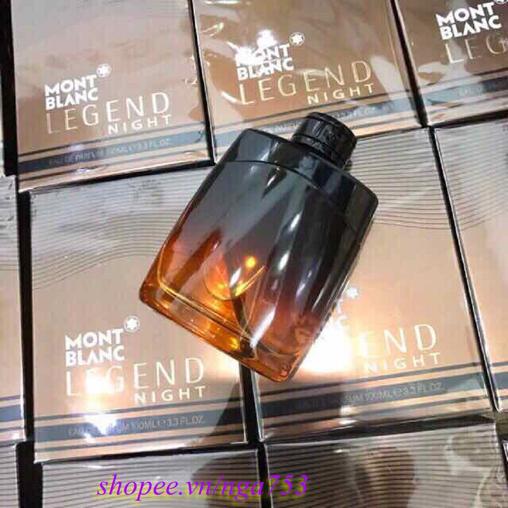 Nước Hoa Nam 100Ml Montblanc Legend Night chính Hãng.