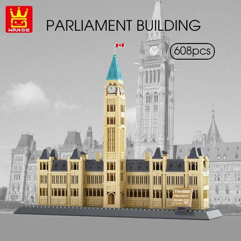LẮP RÁP XẾP HÌNH KÌ QUAN TG WANGE 4221 - MÔ HÌNH TOÀ NHÀ QUỐC HỘI OTTAWA 608 CHI TIẾT