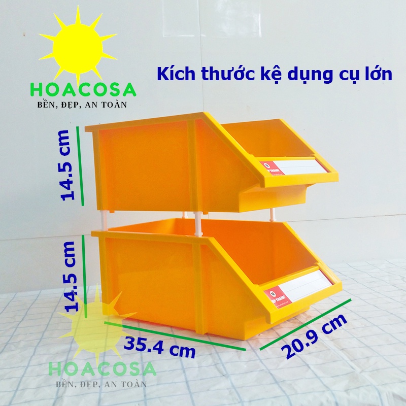 Kệ Dụng Cụ/ Khay Đựng Linh Kiện Lớn Nhựa Hiệp Thành Gọn Đẹp, Cứng Cáp, Tiện Dụng- Đồ Gia Dụng Hoacosa.