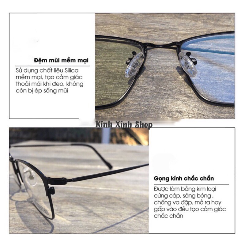 Kính mắt vuông Kim loại cao cấp - KXSG9002 | BigBuy360 - bigbuy360.vn