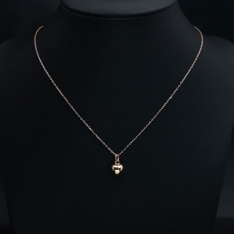 [Mã FAMALL19 giảm 20% tối đa 50K đơn 150K] Glosbe Jewelry - Dây Chuyền Trái Tim Phủ Vàng Hồng | WebRaoVat - webraovat.net.vn