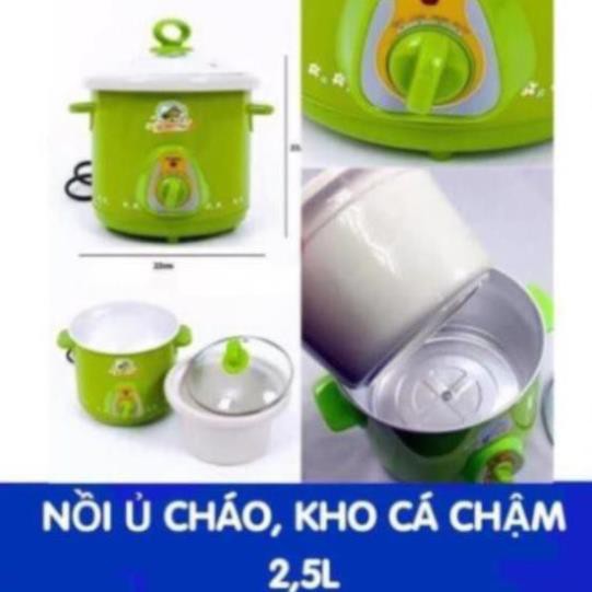 [Mã ELHADEV giảm 4% đơn 300K] Nồi Hâm Ủ Cháo Kho Cá Nhừ Siêu Tiết Kiệm Điện Dung Tích 1,5L