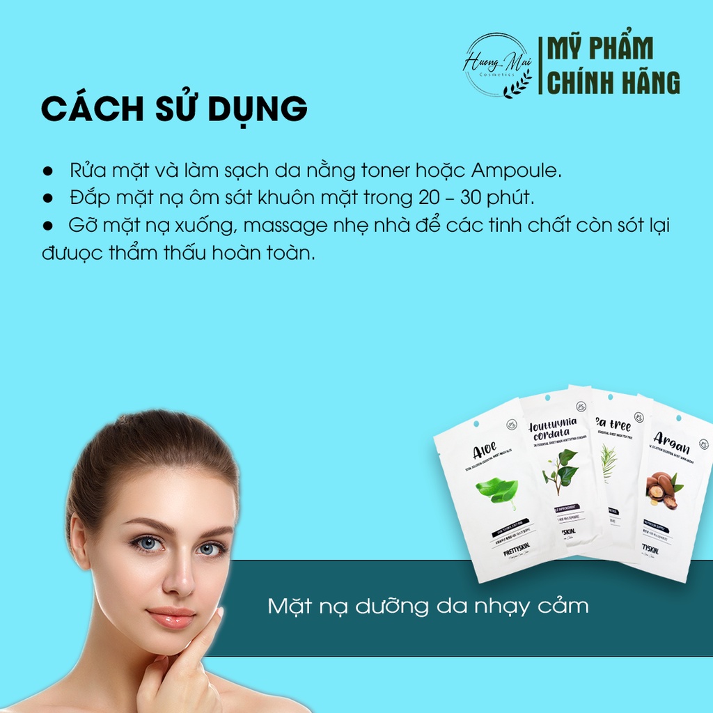 Mặt Nạ Dưỡng Da Toàn Diện Prettyskin 23ml