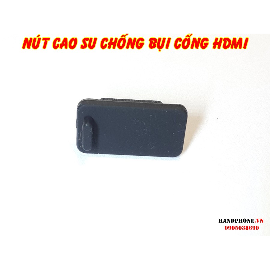 Nút cao su chống bụi cho cổng HDMI cho thiết bị điện tử, máy tính, ti vi, âm li, màn hình, máy chiếu...