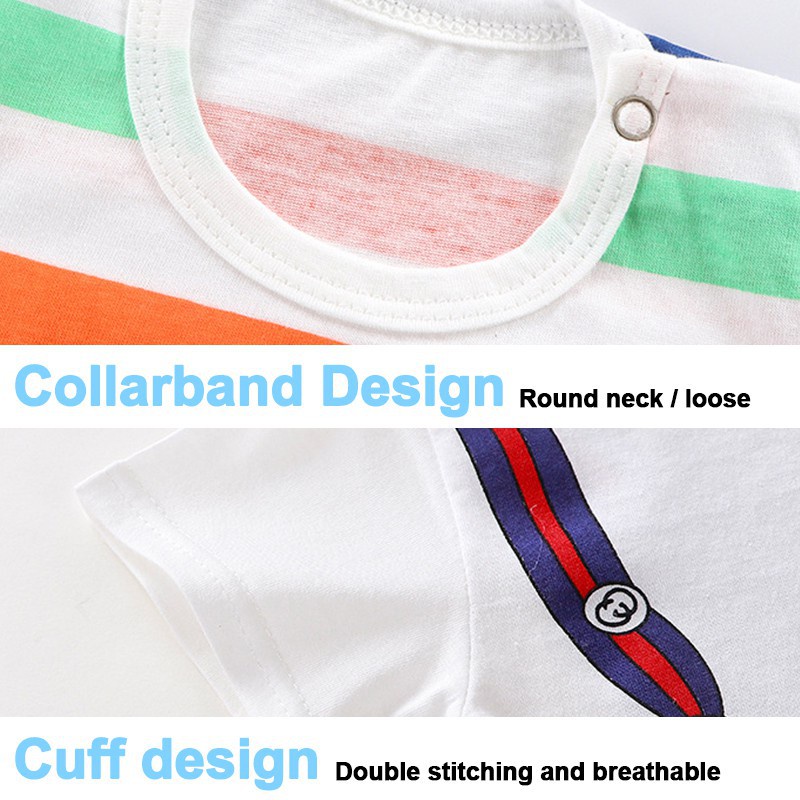 Áo liền quần Cotton In HoạT HìNh Dễ Thương Cho Bé GáI