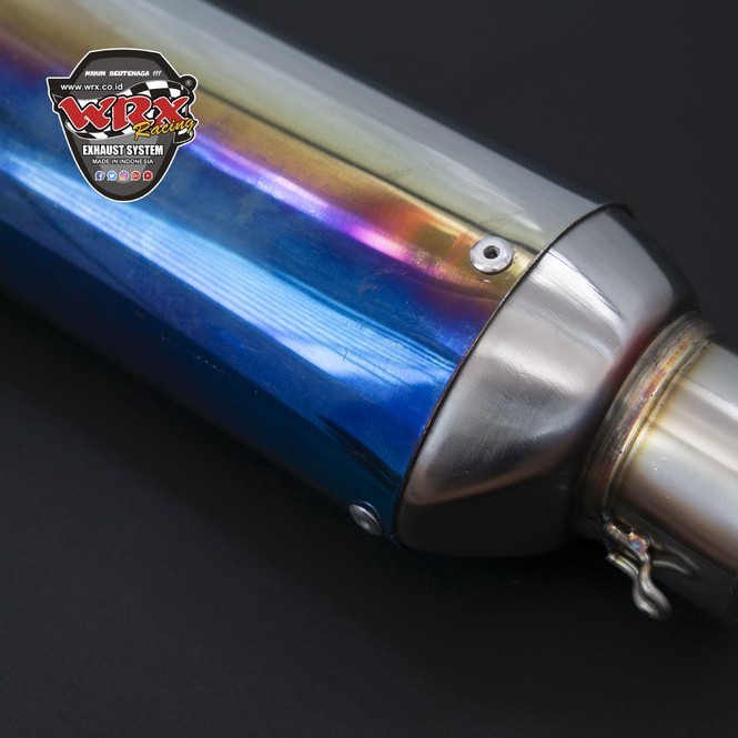 Pô WRX Oval K2 màu titan