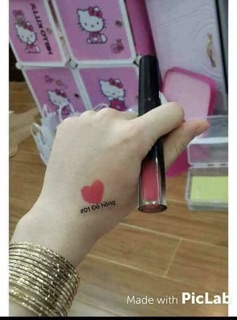 Son CHU Lipstick #01 Hồng Đỏ