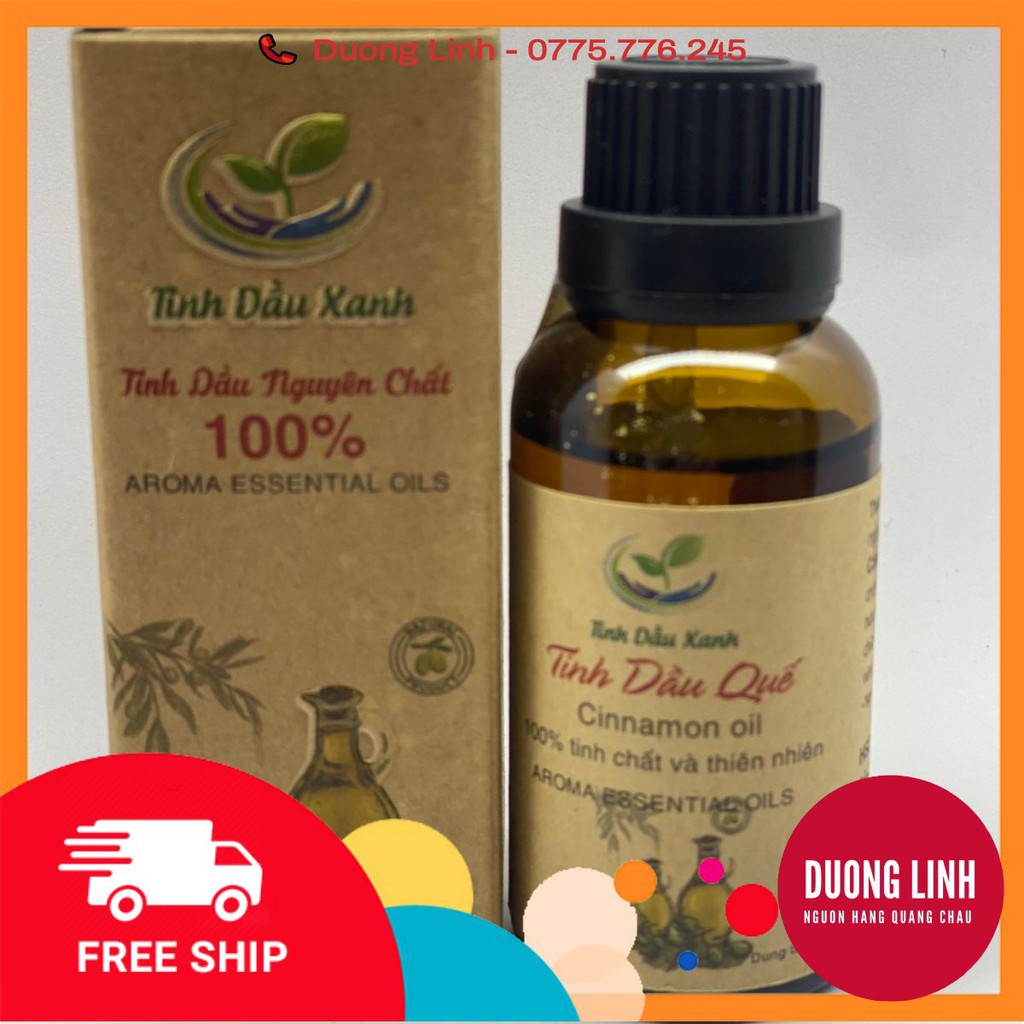 Tinh Dầu Thơm Hương Quế Phòng Tinh Dầu Xanh Thái Nguyên 30ml