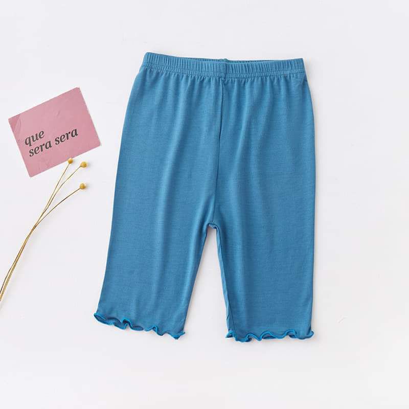 (Chọn màu)- Quần legging lửng bé gái chuẩn quảng châu cao cấp - vải cotton lạnh