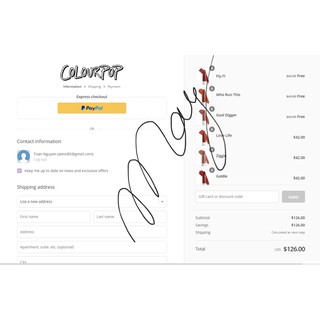 Son Colourpop Lippie Stix