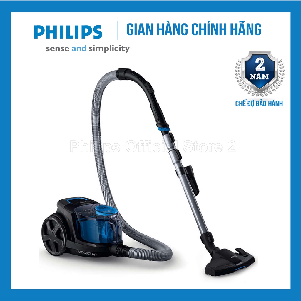 Máy hút bụi dạng hộp Philips FC9350 - 1800W, làm sạch nhanh, dễ vệ sinh, bảo hành 2 năm