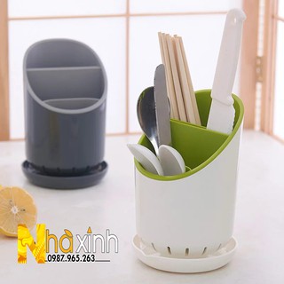 Lọ đựng đũa 3 ngăn / Ống đựng đũa