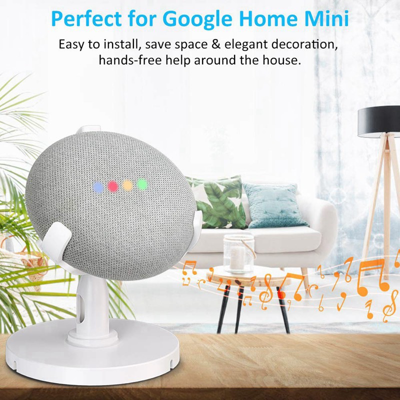 Giá Đỡ Máy Tính Bảng Google Home Mini Xoay 360 Độ Tiện Dụng