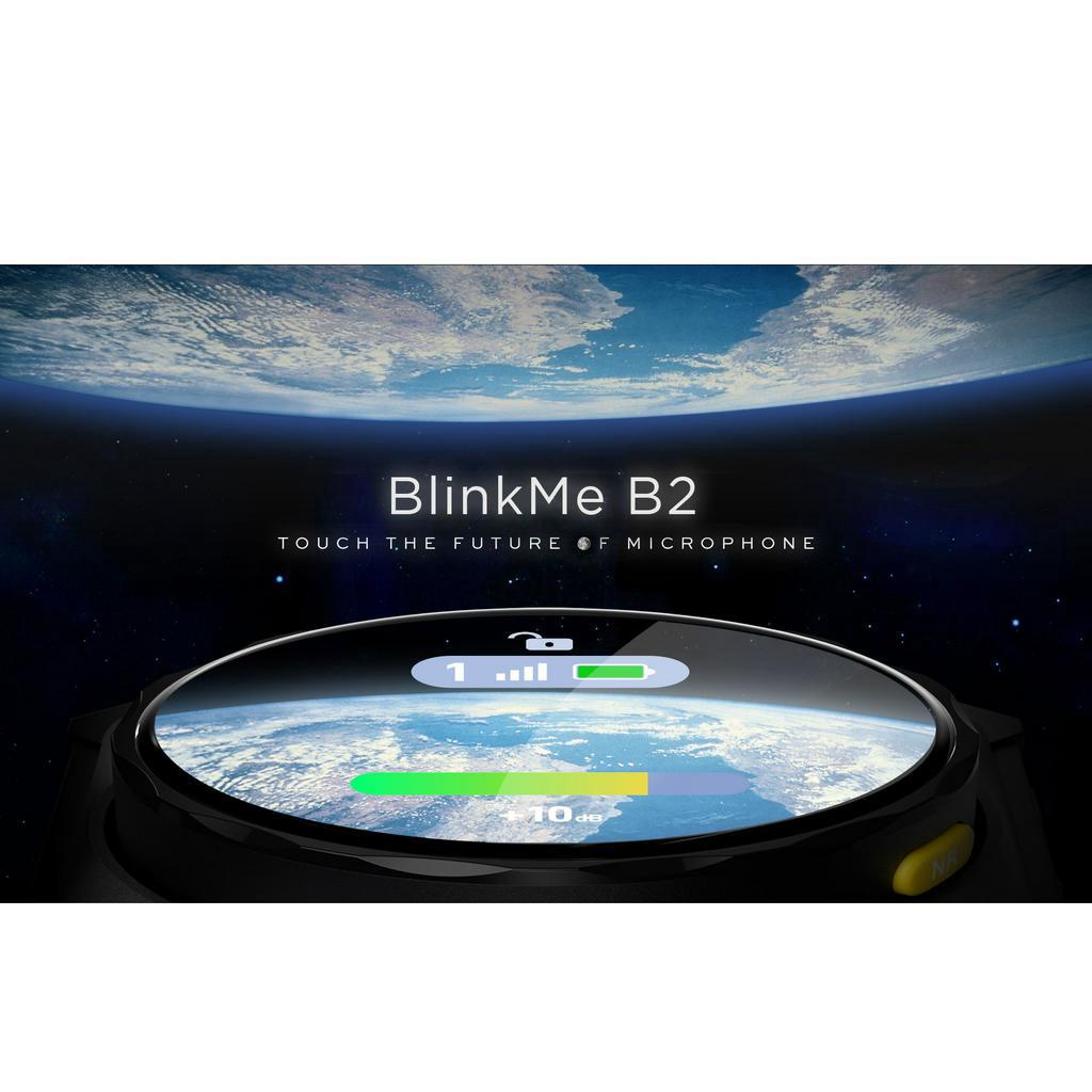 Mic Thu Âm Không Dây Saramonic BlinkMe B2 - Màn Hình Cảm Ứng - Dành Cho Máy ảnh, Điện Thoại - Bảo Hành Chính Hãng 2 Năm