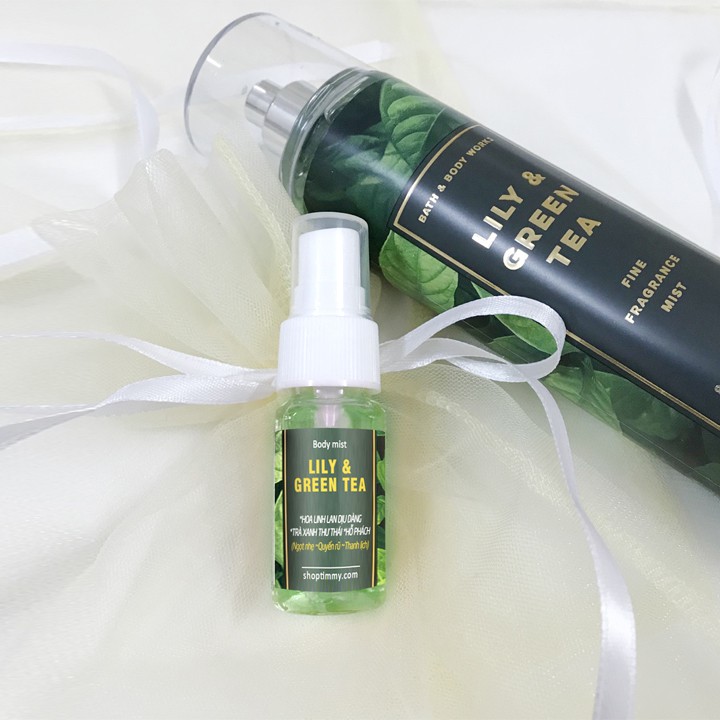Xịt thơm mini body mist mini 20ml - Bath and Body Works (nhóm 2) | BigBuy360 - bigbuy360.vn