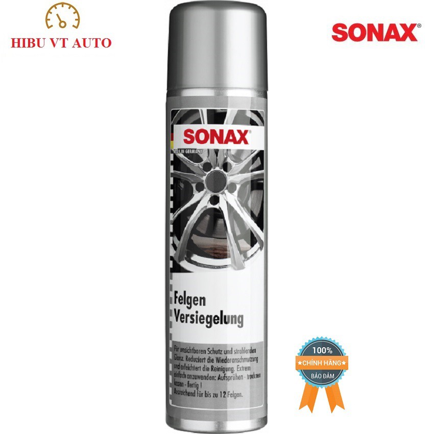 Chai Phủ vành SONAX Xtreme Wheel Rim Coating 436300 (400 ml)