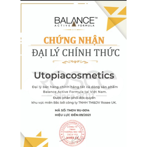 Tinh chất serum Balance Niacinamide Blemish Recovery