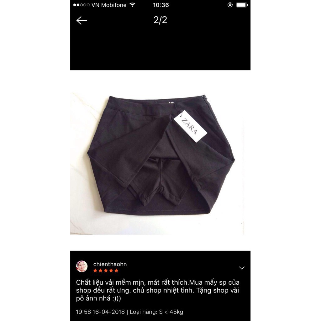 Chân Váy Chữ A Ngắn ✔️Freeship✔️ Chân Váy Công Sở Lưng Cao Trơn Màu Đen Có Quần Trong Cao Cấp V521 | BigBuy360 - bigbuy360.vn