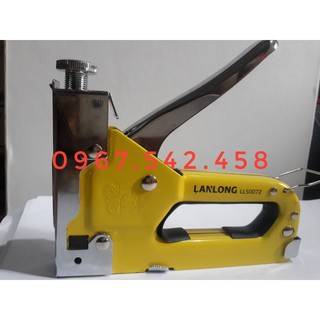 Bộ sản phẩm súng bắn ghim + dao dọc giấy