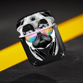 Miếng dán Skin AirPods. in hình Boss Dog chống xước, bảo vệ máy - Mã: atk130