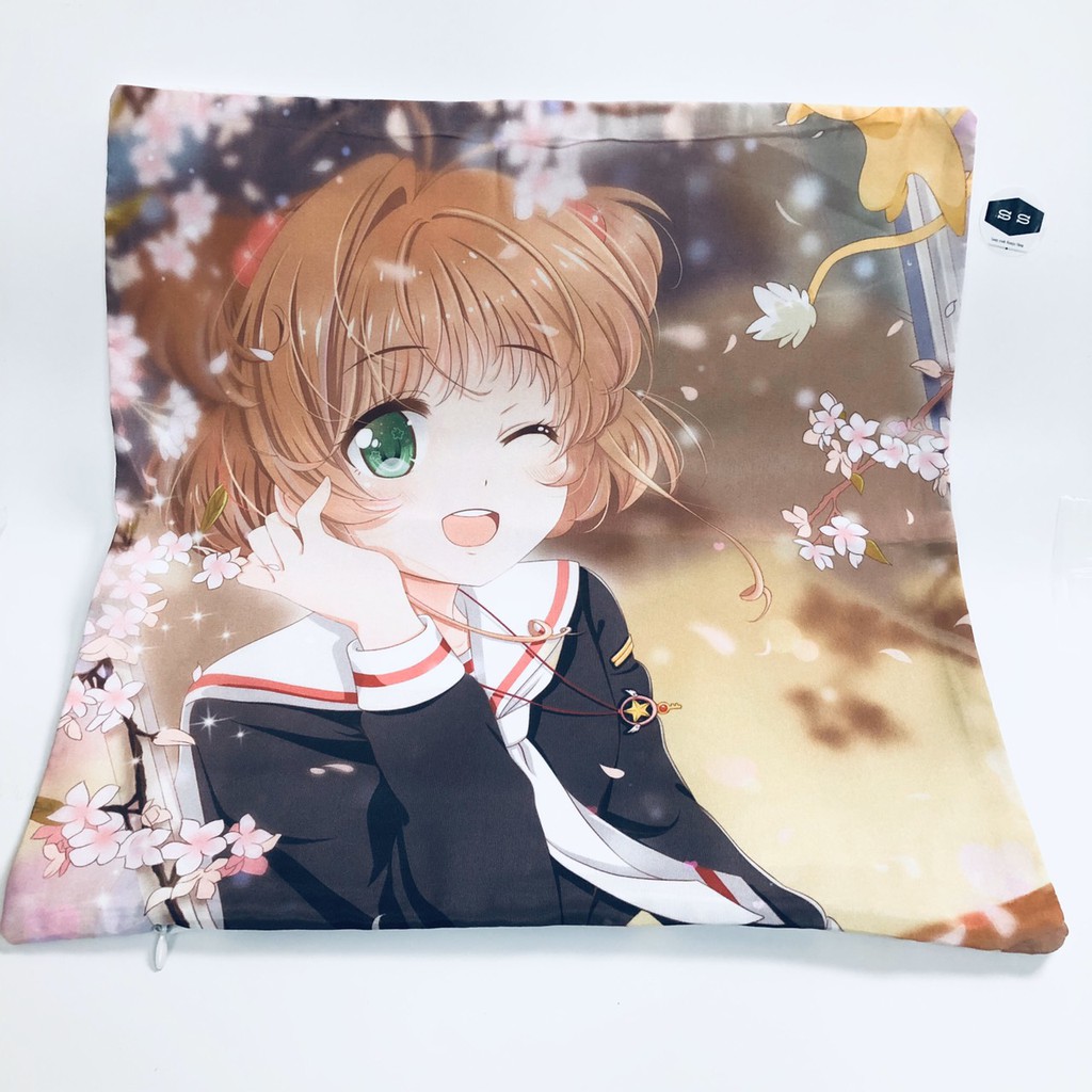 Vỏ Gối Anime Cardcaptor Sakura 35x35cm