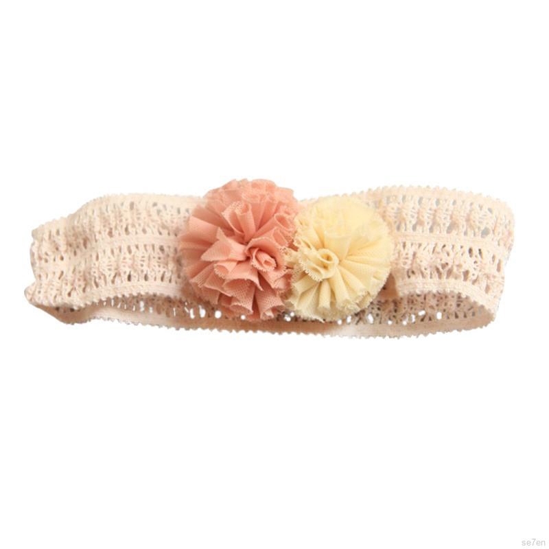 Băng đô chất liệu cotton thiết kế dễ thương cho bé gái