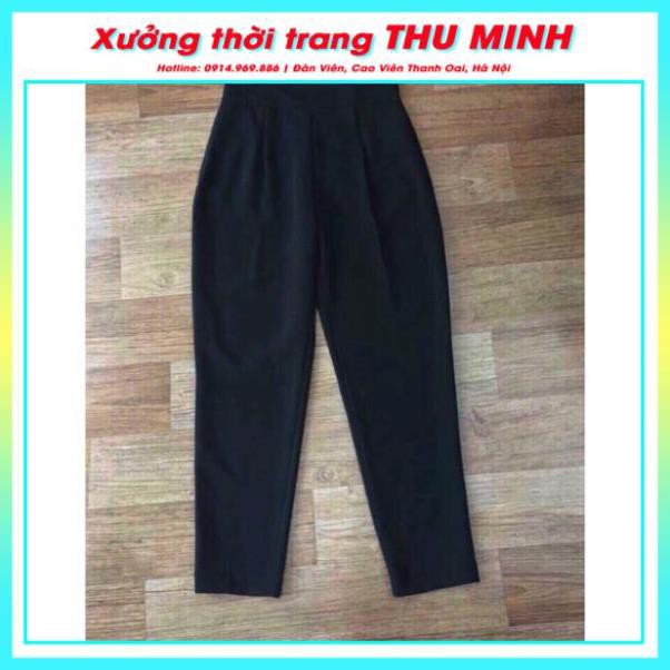 Quần Baggy Tây size lớn cạp chun sau co dãn thoải mái B35 Q2D04 | BigBuy360 - bigbuy360.vn
