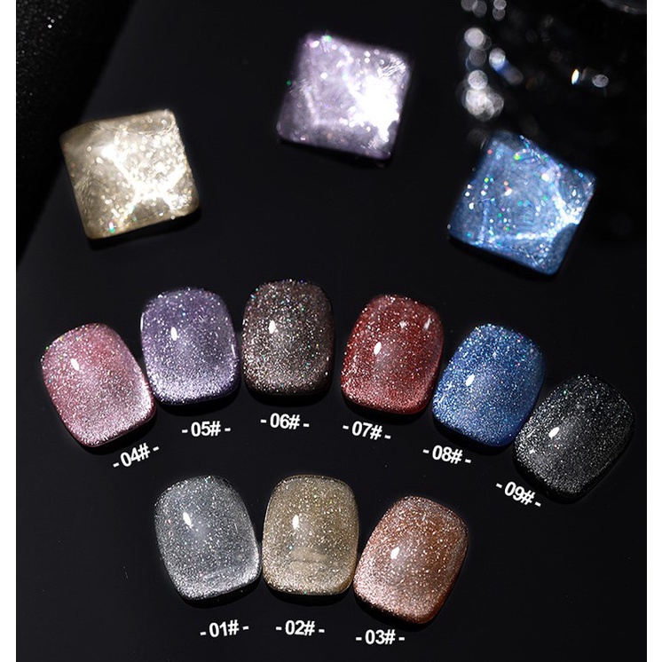 Sơn Gel Mắt Mèo Nhũ Flash AS Mã AZM 15ml