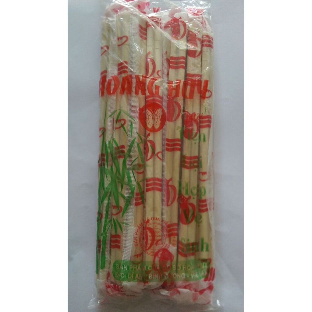 Đũa tre tiệt trùng - 1 bịch