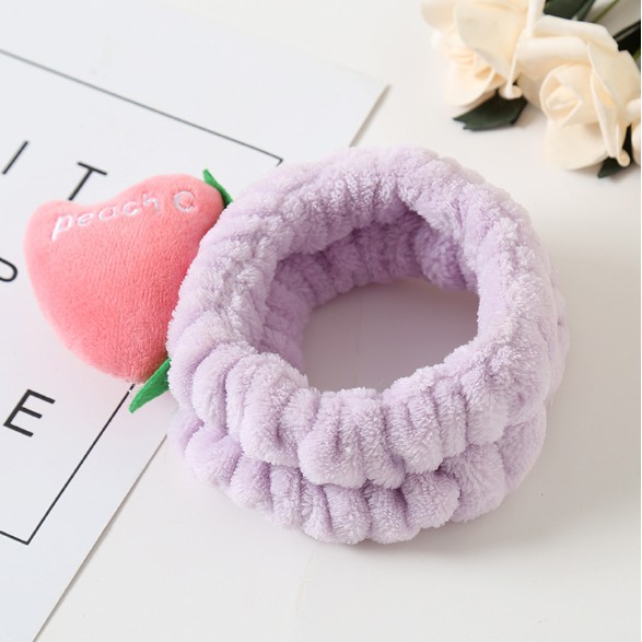 Băng Đô Cài Tóc Hình Trái Đào 3D Xinh Xắn Cho Nữ Siêu HOTHIT | BigBuy360 - bigbuy360.vn