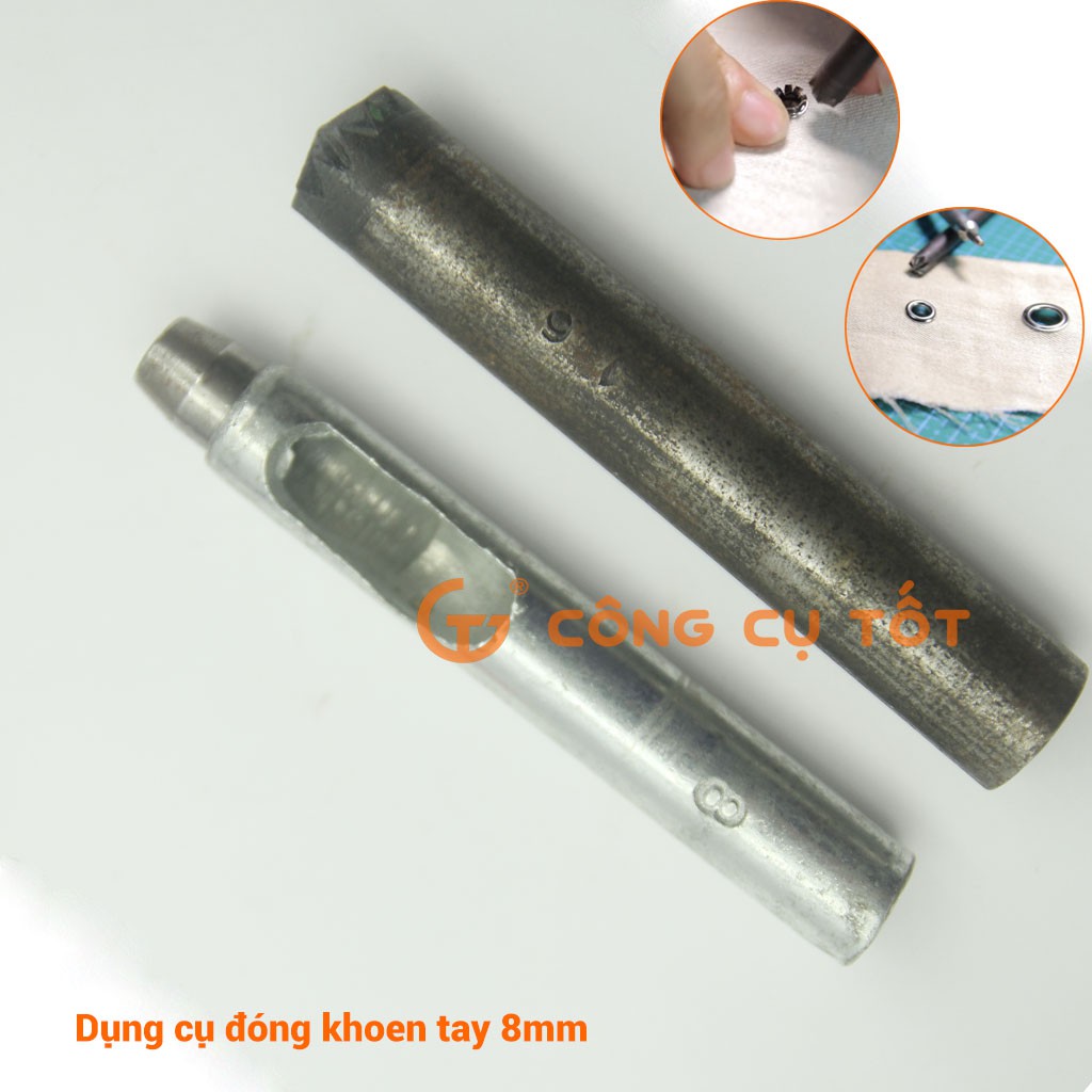 BỘ DỤNG CỤ ĐÓNG KHOEN 8MM GT612