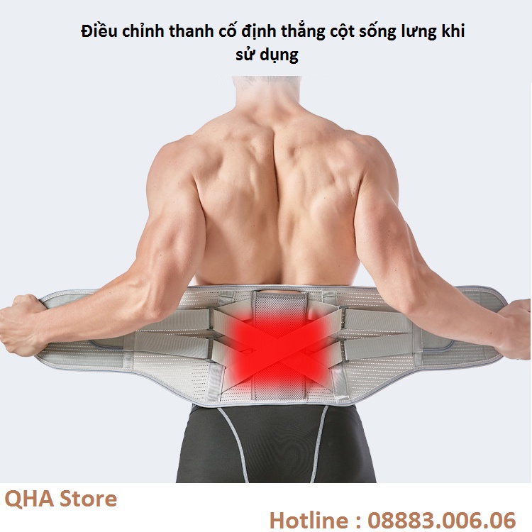 Đai Lưng Định Hình Cột Sống - Cải Thiện Bảo Vệ Thoái Hóa, Thoát Vị