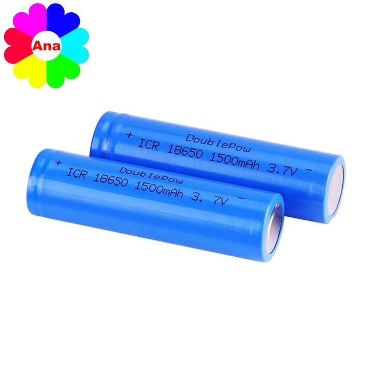 Pin 18650 1500mAh 3.7VDC ( pin sạc dự phòng )