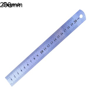 Thước inox 2 mặt 15/20/30cm tiện dụng