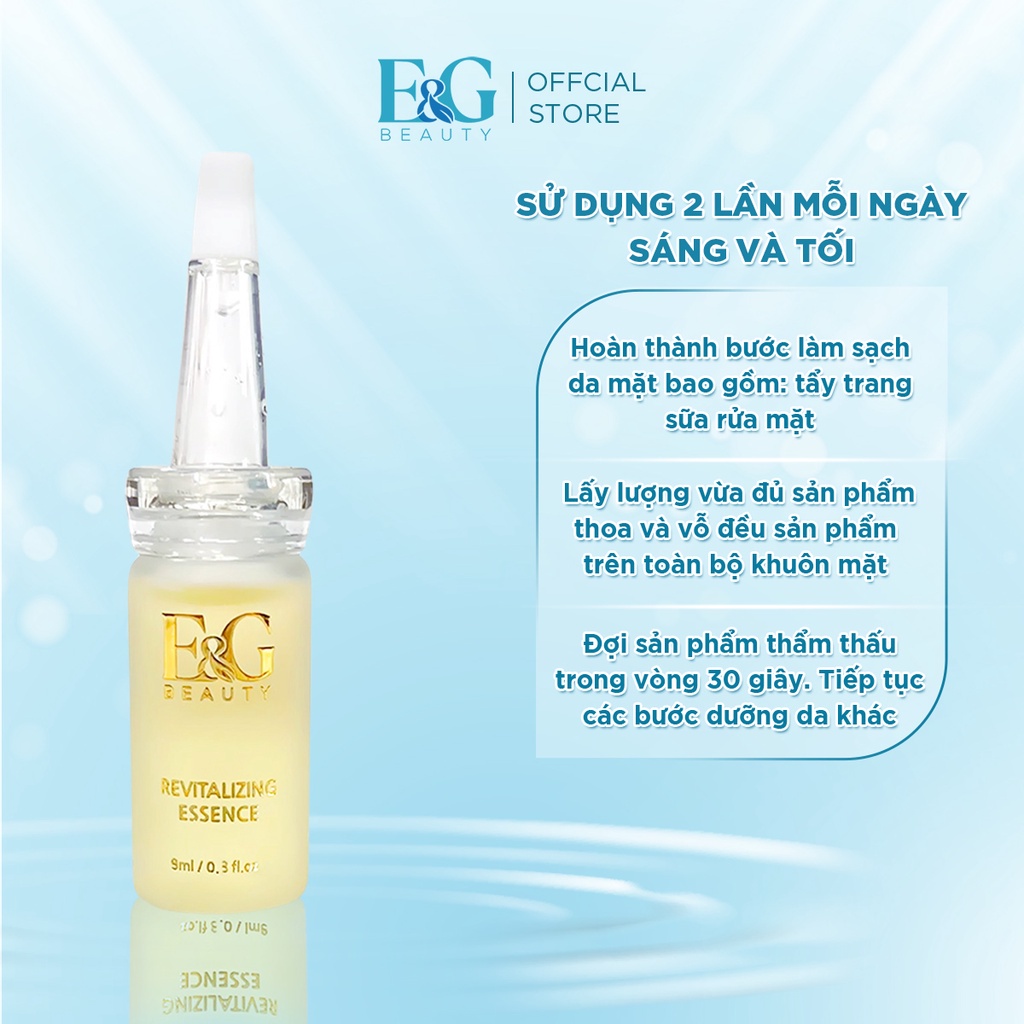Nước thần tái tạo và phục hồi da E&G Revitalizing Essence mini size lọ 9ml