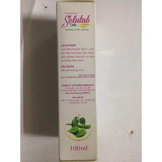 Gel vệ sinh phụ nữ Solutab - Traphaco