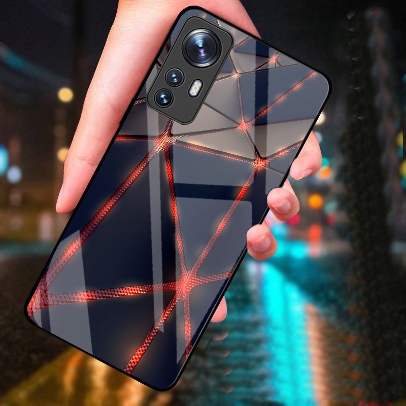 Ốp Lưng XIAOMI 12 5G ,12X, 12T,12 PRO mặt kính cường lực cao cấp thiết kế riêng