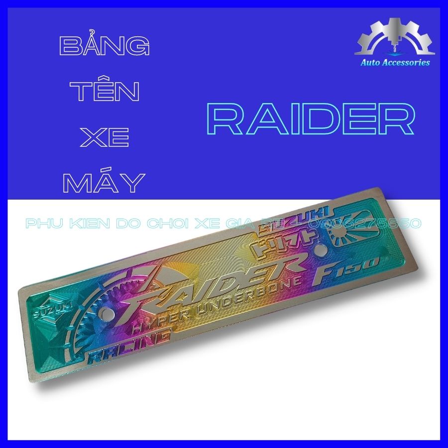 Bảng Tên Raider Bảng Tên Titan