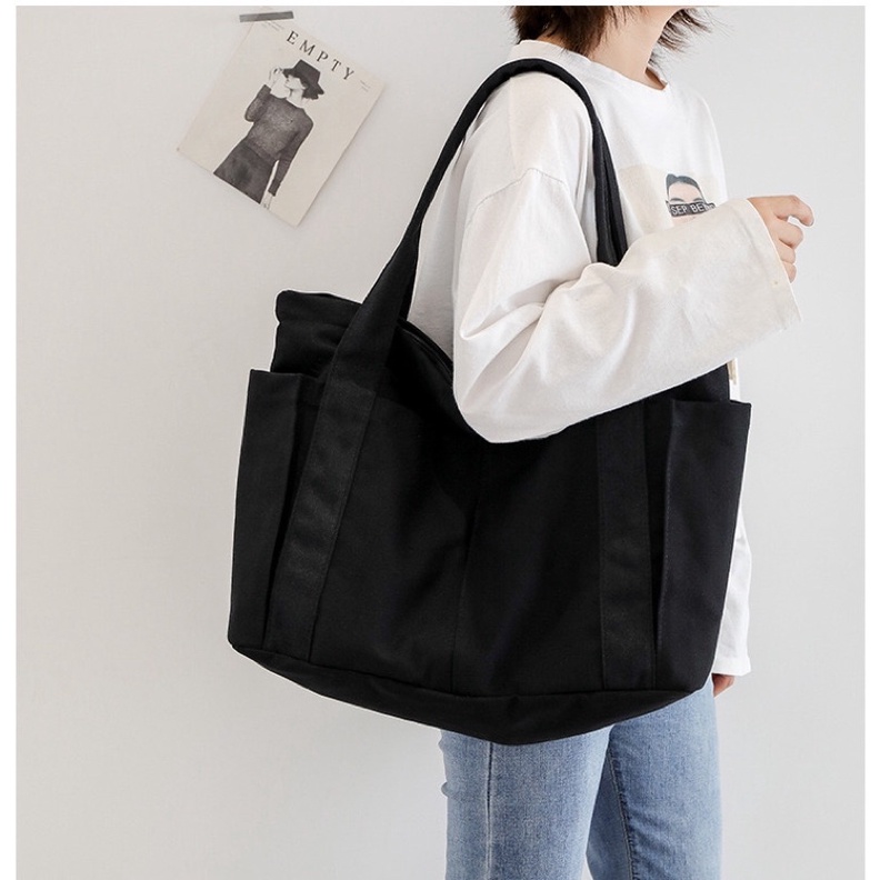 Có sẵn . Túi xách nam nữ đều dùng được, bigsize 45cm Kimystore .