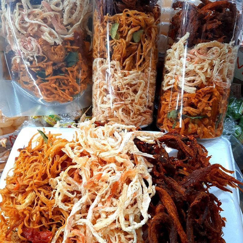 MIX 3 LOẠI KHÔ THỊT : MỰC/ BÒ / GÀ/ SIÊU HẤP DẪN